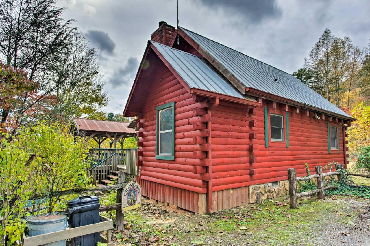 'Uncle Bunky'S' Bryson City Cabin With Hot Tub&Views Villa Exterior foto